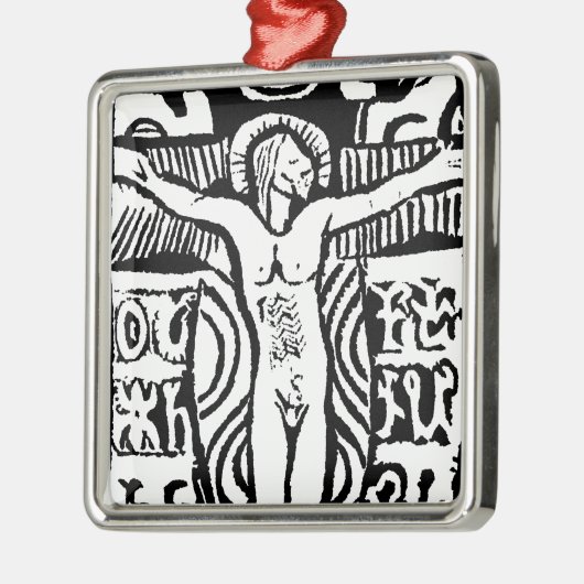 Kruzifix Ornament (Links)