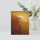 Kruzifixierung: Christus Zeichne alles für sich se Postkarte (Stehend Vorderseite)