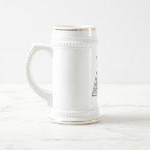 KRW - A - Keltisches Monogramm Stein Bierglas (Links)