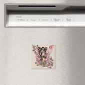 KRW Antike Rose Fee Magnet (In Situ (Geschirrspüler))