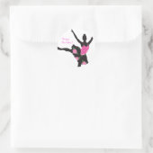 KRW Ballerina Rose Happy Birthday Sticker (Tasche)