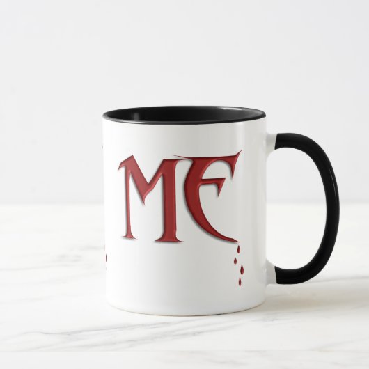 KRW beißen mich Vampir Tasse (Rechts)