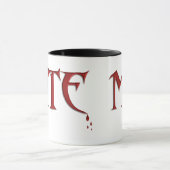 KRW beißen mich Vampir Tasse (Zentrum)