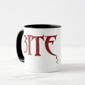 KRW beißen mich Vampir Tasse (Vorderseite Links)