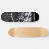 KRW Black Death Grimm Sensenmann Skateboard (Horizontal)