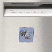KRW Blue Lace Fee 2 Magnet (In Situ (Geschirrspüler))