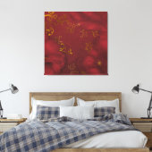 KRW Bordeaux Fantasy Fantastische Kunst Triple Lei Leinwanddruck (Insitu (Schlafzimmer))