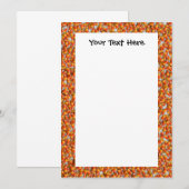 KRW Candy Corn 12x18 Custom Einladung (Vorne/Hinten)