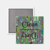 KRW Clean and Dirty Kitchen Magnet (Vorderseite/Rückseite)