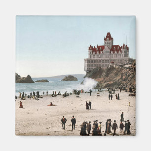 KRW Cliff House, San Fransisco 1902 Vintag Magnet