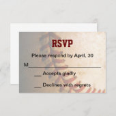 KRW Custom Baseball Bar Mitzvah RSVP Card (Vorne/Hinten)