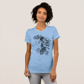 KRW, das Schönheit blüht T-Shirt (Vorne ganz)