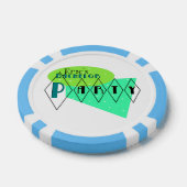 KRW Designs Retro Fun Bachelor Party Poker Chips (Einzeln)