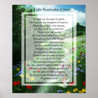 KRW Die acht Schönheiten Jesu drucken Poster