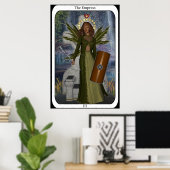 KRW Die Empress Fairy-Tarot-Karte Poster (Heimbüro)