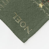 KRW die erste Weihnachten-Fleece-Weihnachtsdecke Fleecedecke (Ecke)