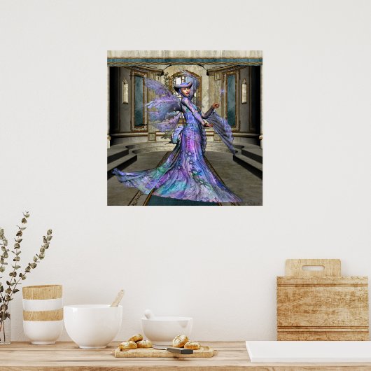 KRW Die Fairy-Godmutter-Print Poster (Küche)