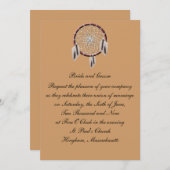 KRW Dreamcatcher Custom Wedding Einladung (Vorne/Hinten)