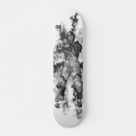 KRW-Ehrenritter in der Kampf-Skizze-Kunst V2 Skateboard
