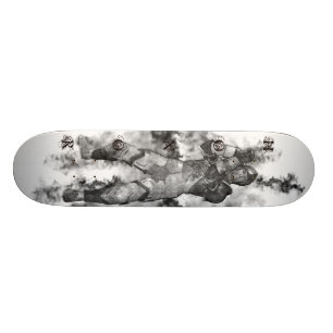 KRW-Ehrenritter in der Kampf-Skizze-Kunst V2 Skateboard