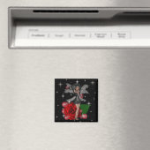 KRW Elegante Rose Fee Magnet (In Situ (Geschirrspüler))