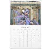 KRW-Fantasie-Kunst-Portfolio Kalender (Feb 2027)