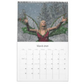 KRW-Fantasie-Kunst-Portfolio Kalender (Mär 2026)