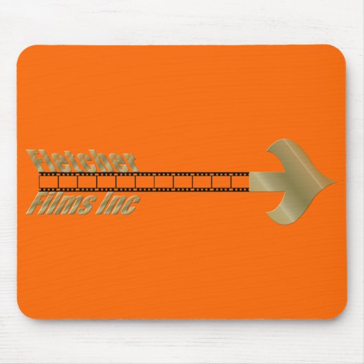 KRW Fletcher filmt Logo Mousepad (Vorne)