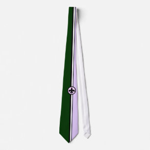 KRW Fleur DeLis Retro Krawatte