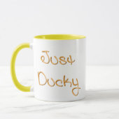 KRW gerade Ducky Tasse (Links)