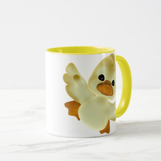 KRW gerade Ducky Tasse (VorderseiteRechts)