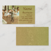 KRW-Gewohnheit entgasen Ballerinen Visitenkarte (Vorne/Hinten)