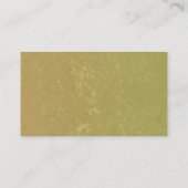 KRW-Gewohnheit entgasen Ballerinen Visitenkarte (Rückseite)