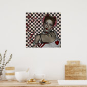 KRW Gothic Sweetheart Poster (Küche)