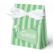 KRW Green Cheerleader Party Tent Favor Bag