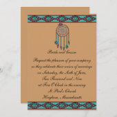 KRW-GrenzeDreamcatcher kundenspezifische Einladung (Vorne/Hinten)