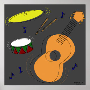 KRW Hail! Hagel! Rock n' Roll Poster