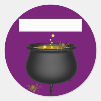 KRW Halloween Name Tag Aufkleber