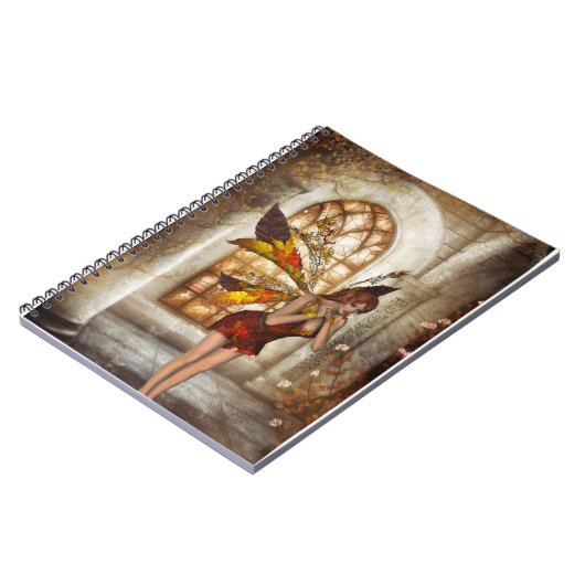 KRW Herbst Deluxe Fee Fantasy-Notebook Notizblock (Linke Seite)