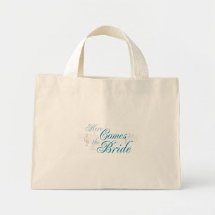 KRW Hier kommt die Bride-Tasche Mini Stoffbeutel