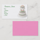 KRW-Hochzeitstorte-Gewohnheit Visitenkarte (Vorne/Hinten)