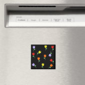 KRW Hübsch Tulips Magnet (In Situ (Geschirrspüler))
