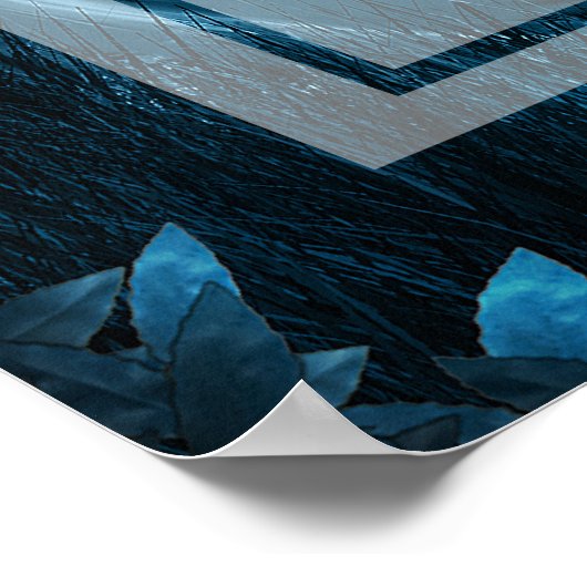 KRW Ich bin das Alpha und Omega Poster (Ecke)