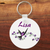 KRW Individuelle Name Hummingbird Schlüsselanhänge Schlüsselanhänger (Vorderseite)