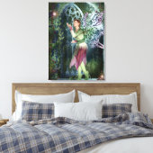 KRW Inn the Night Fantasy Fee Art Leinwanddruck (Insitu (Schlafzimmer))