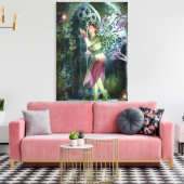 KRW Inn the Night Fantasy Fee Art Leinwanddruck (Insitu (Wohnzimmer))