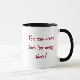 KRW können Sie zu viele Schuhe nie haben Tasse