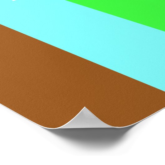 KRW KT's Butterfly Pop Art Fantasy Poster (Ecke)