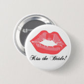 KRW-Kuss das Braut-Knopf-Button Button (Vorne & Hinten)