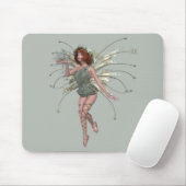 KRW-Kuss die Frosch-rote HauptFee Mousepad (Mit Mouse)